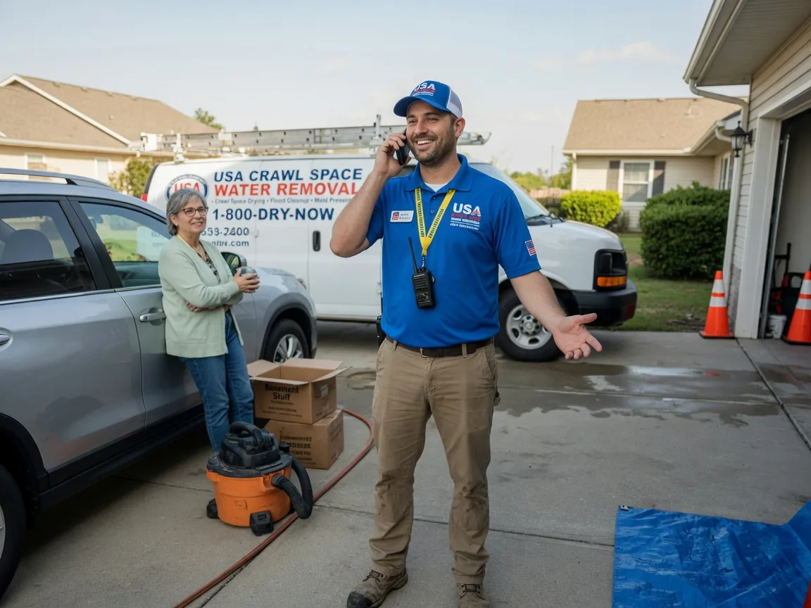 Crawl Space Water Removal Wittman, MD FAQs